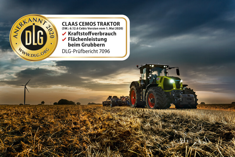 Les tracteurs Axion 900 de Claas plus forts et plus intelligents