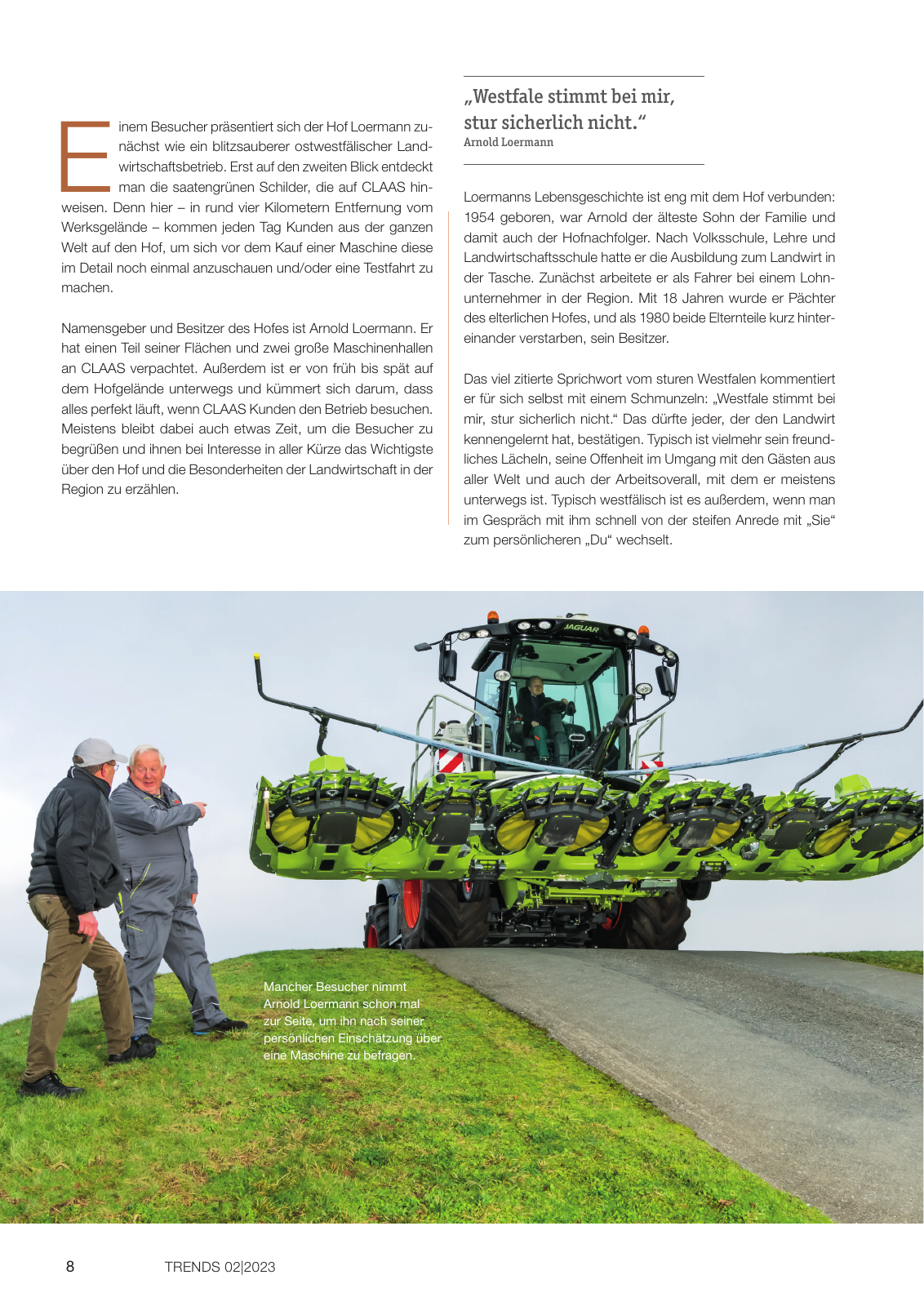 Vorschau CLAAS Trends 2-2023 Seite 8