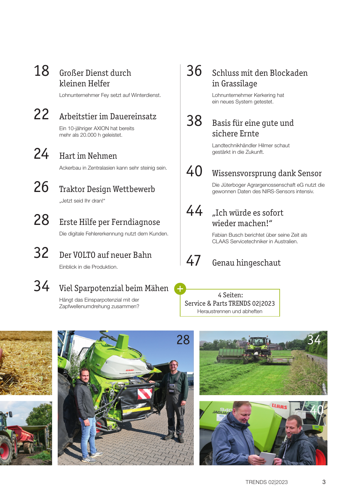 Vorschau CLAAS Trends 2-2023 Seite 3