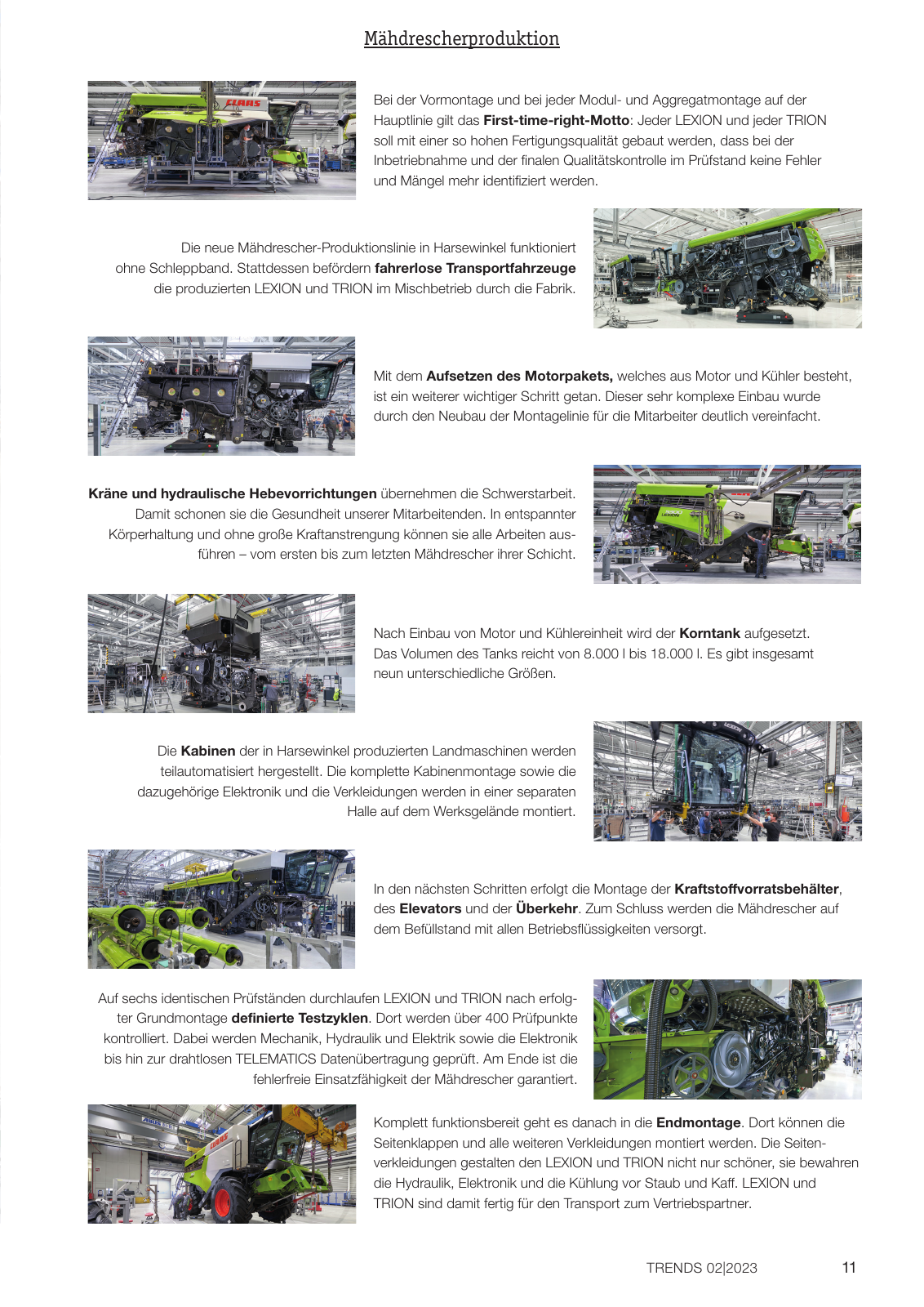 Vorschau CLAAS Trends 2-2023 Seite 11