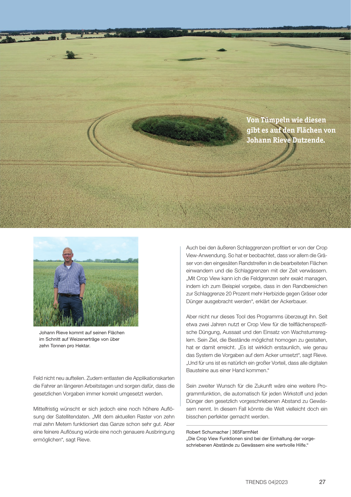 Vorschau CLAAS Trends 4-2023 Seite 27