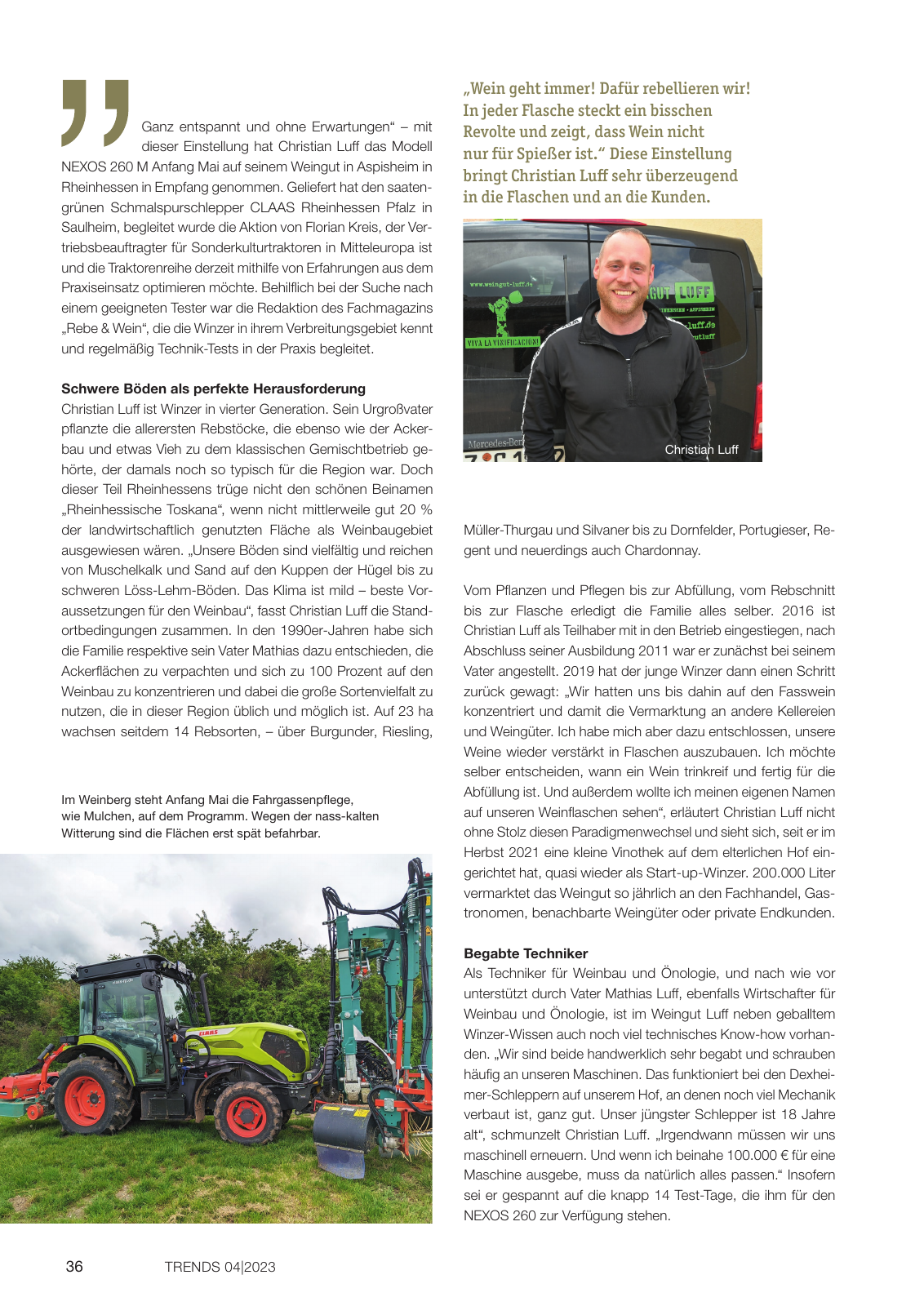 Vorschau CLAAS Trends 4-2023 Seite 36
