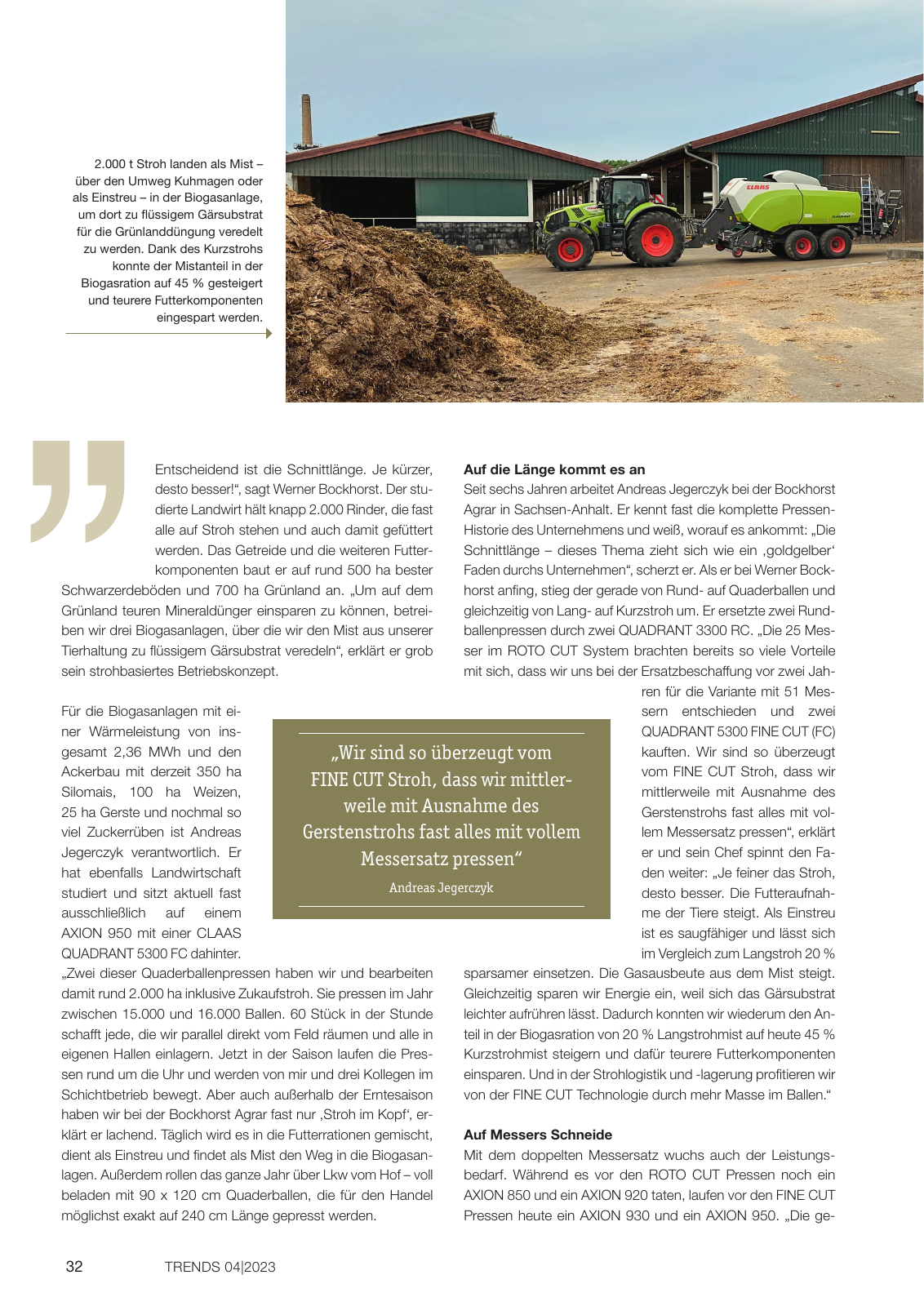 Vorschau CLAAS Trends 4-2023 Seite 32