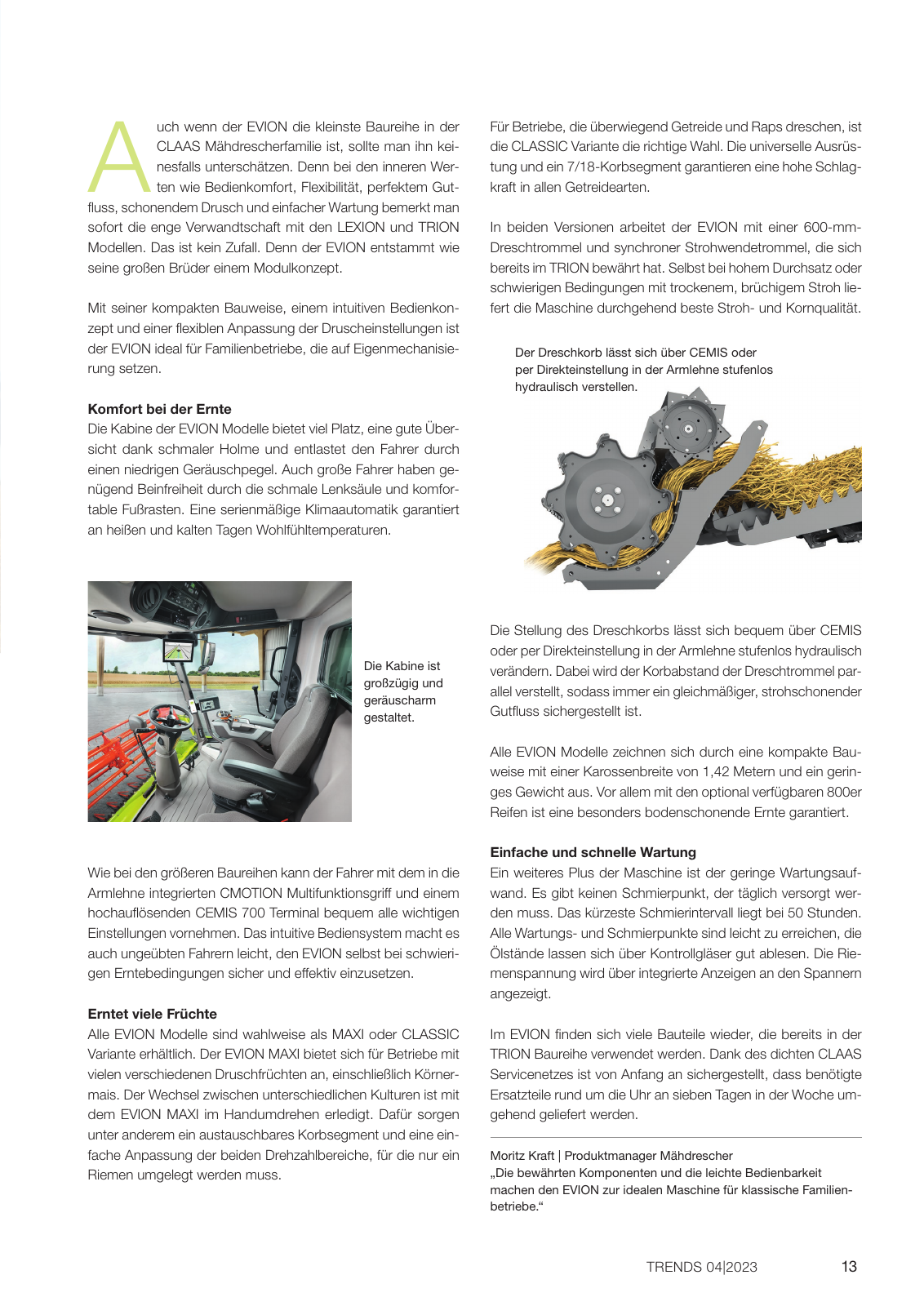 Vorschau CLAAS Trends 4-2023 Seite 13