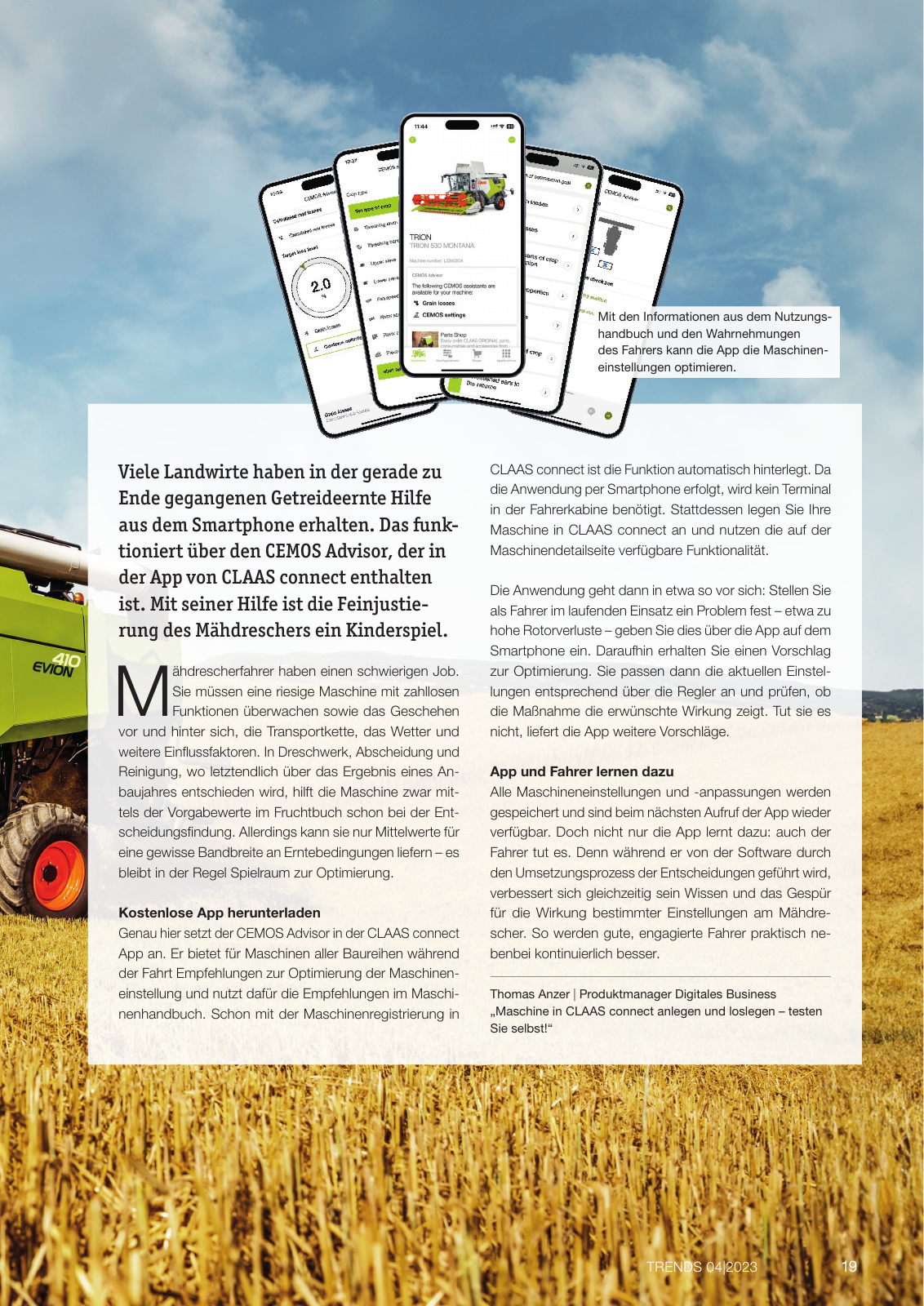 Vorschau CLAAS Trends 4-2023 Seite 19
