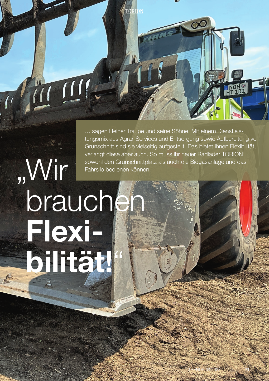 Vorschau CLAAS Trends 4-2023 Seite 21