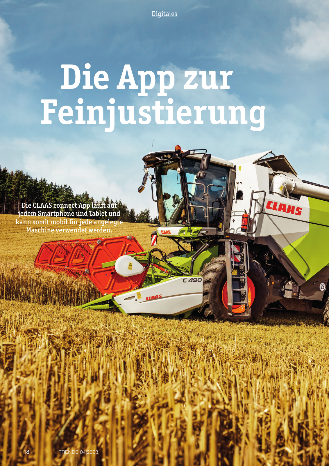 Vorschau CLAAS Trends 4-2023 Seite 18